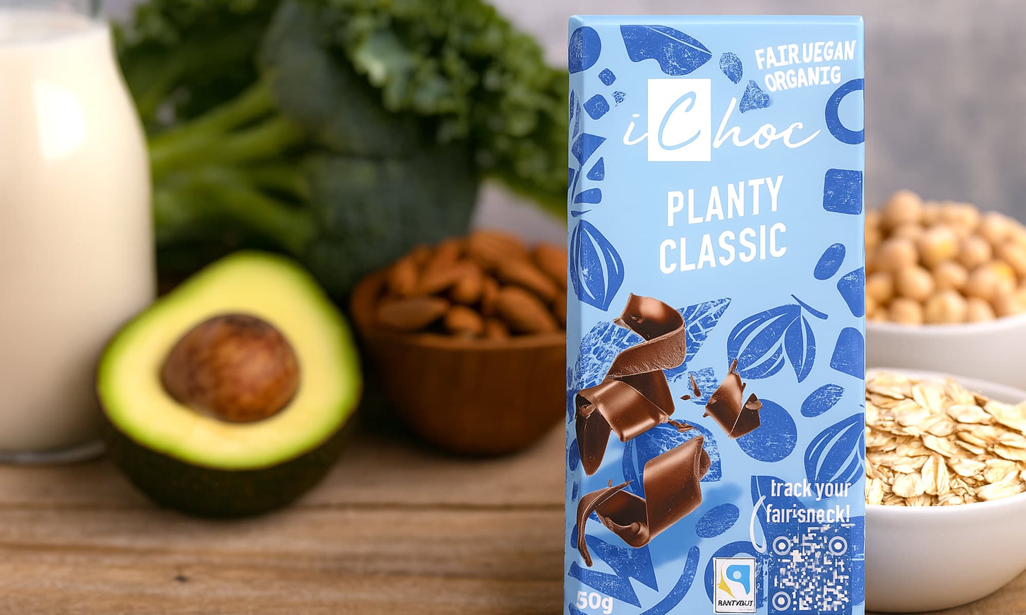 Veganska čokolada iChoc Planty Classic.