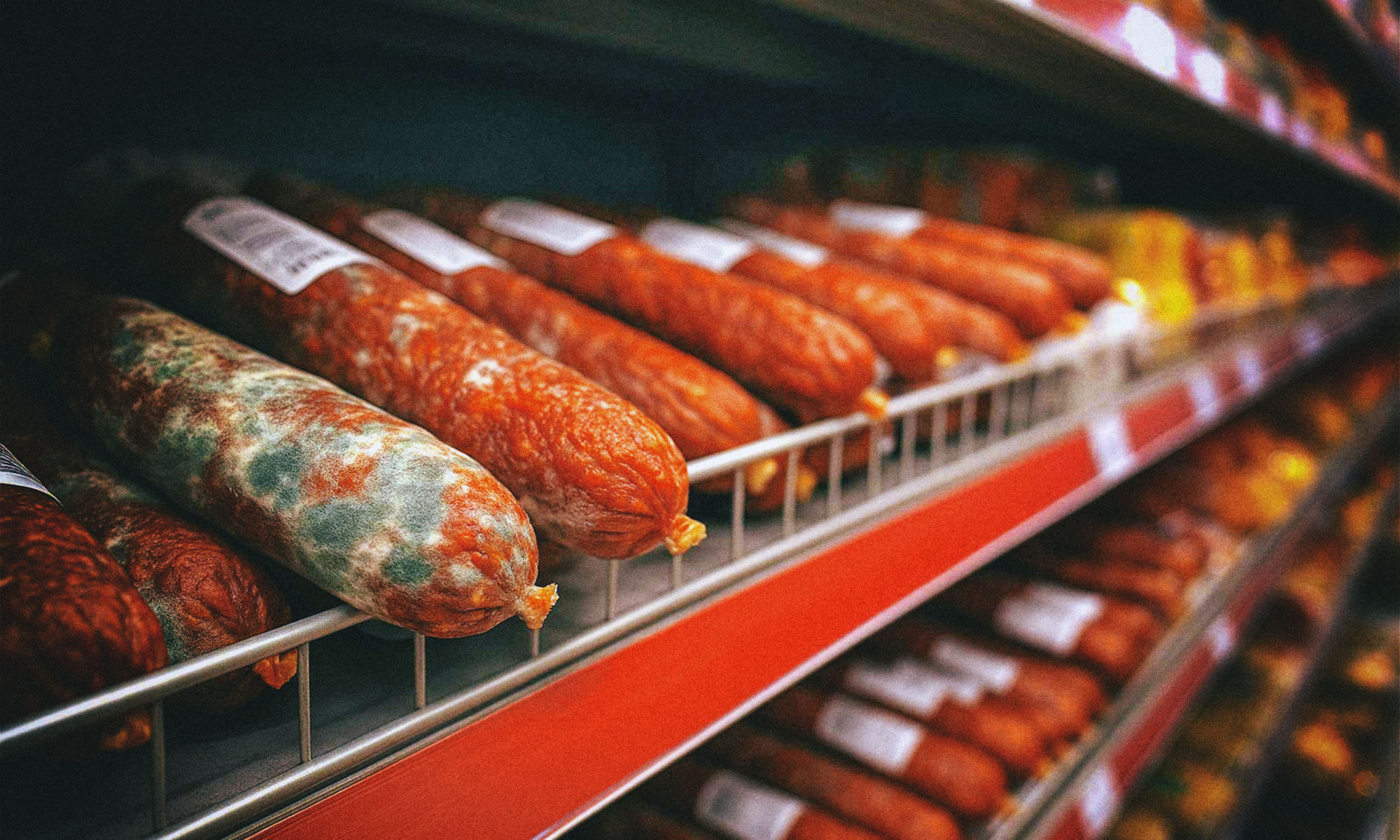 Pokvarena roba na policama trgovačkog lanca.