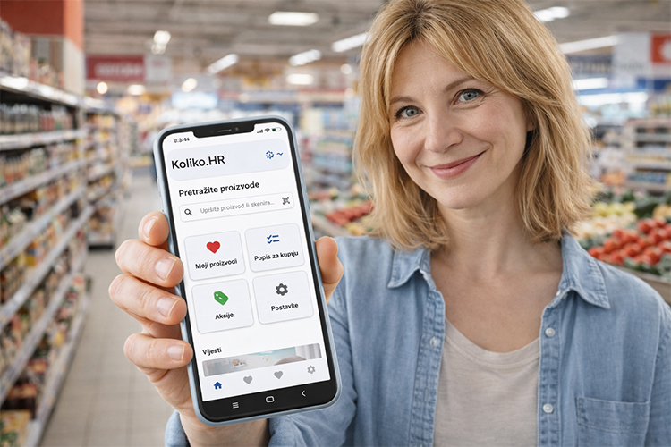 Koliko.HR aplikacija – pregled funkcionalnosti